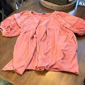 Super cute tunic style dress with pockets!